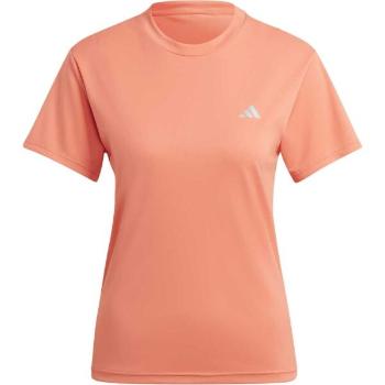 adidas RUN IT TEE Dámské běžecké tričko, lososová, velikost