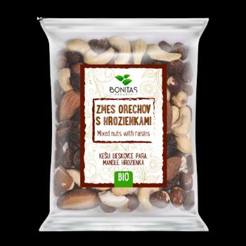 Bonitas Bio Mix ořechů s rozinkami 100 g