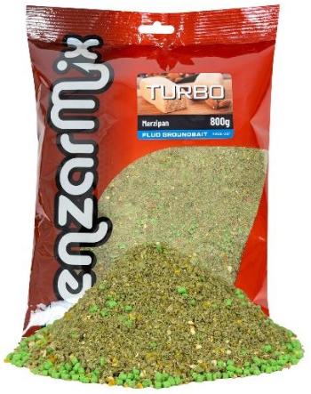 Benzar mix krmítková směs groundbait turbo fluo 800 g - marcipán