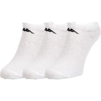 Kappa TESAZ 3PACK Ponožky, bílá, velikost 39-42