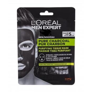L'Oréal Paris Men Expert Pure Charcoal 30 g pleťová maska M na smíšenou pleť; na mastnou pleť; na dehydratovanou pleť; na problematickou pleť s akné