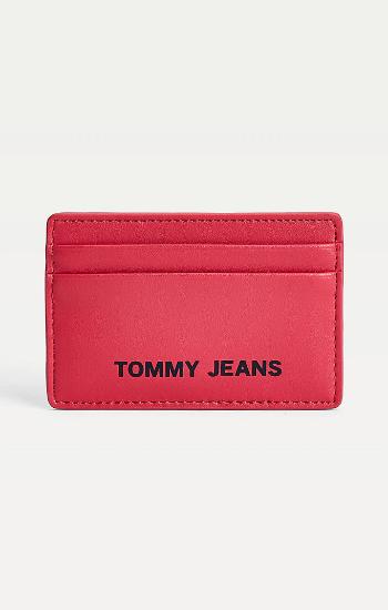 Tommy Hilfiger Tommy Jeans dámský růžovo-modrý cardholder FEMME ITEM CC HOLDER PU