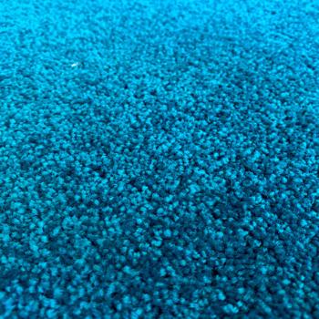 Vopi koberce Kusový koberec Eton Exklusive turkis čtverec - 400x400 cm Modrá