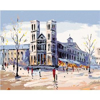 Diamondi - Diamantové malování - NOTRE-DAME V PAŘÍŽI, 40x50 cm, bez rámu a bez vypnutí plátna (604099A)