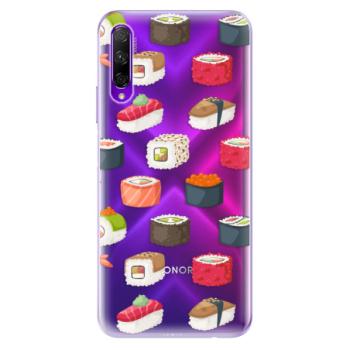 Odolné silikonové pouzdro iSaprio - Sushi Pattern - Honor 9X Pro