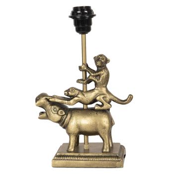 Zlatá stolní lampa v designu zvířat Les Animaux - 21*11*29 cm 6LMP658
