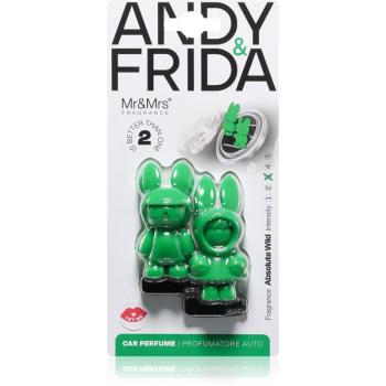 Mr & Mrs Fragrance Andy & Frida Absolute Wild vůně do auta 1 ks