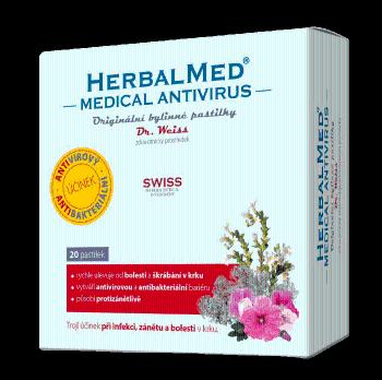 Dr.Weiss HERBALMED Medical Antivirus 20 pastilek