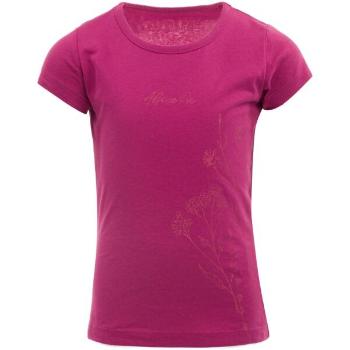 ALPINE PRO GANSTO Dívčí tričko, růžová, velikost 116-122