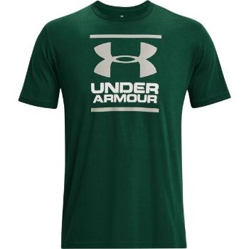 Under Armour GL FOUNDATION SS T Pánské tričko, tmavě zelená, velikost