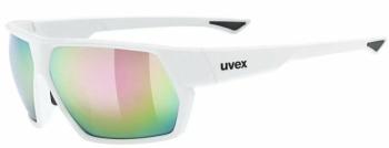 UVEX Sportstyle 238 White Mat/Mirror Pink Cyklistické brýle