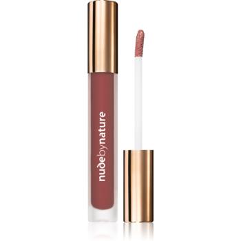 Nude by Nature Satin Liquid Lipstick krémová rtěnka se saténovým finišem odstín 09 Rich Plum 3,75 ml