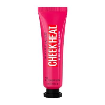 Maybelline Cheek Heat 8 ml tvářenka pro ženy 25 Fuchsia Spark