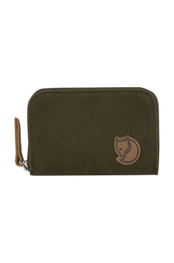 Peněženka Fjallraven Zip Card Holder zelená barva, F24218