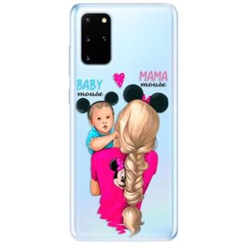 iSaprio Mama Mouse Blonde and Boy pro Samsung Galaxy S20+ (mmbloboy-TPU2_S20p)