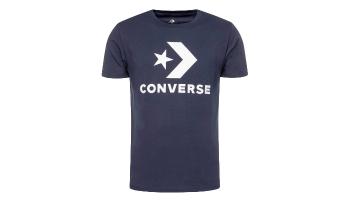 Converse Star Chevron Tee modré 10018568-A04