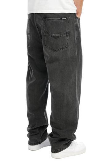 Mass Denim Jeans Slang Baggy Fit black washed - Spodnie 42