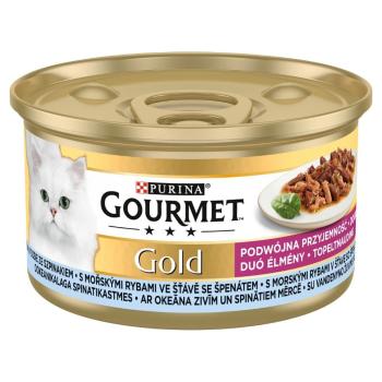 Gourmet GOLD mořské ryby v omáčce 12x85 g