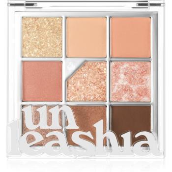 Unleashia Glitterpedia Eye Palette paletka očních stínů odstín All of CoralPink 6,6 g