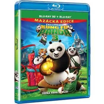 Kung Fu Panda 3 (verze 2D + 3D) - Blu (BD001357)