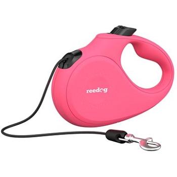 Reedog Senza Basic samonavíjecí vodítko S 12 kg / 5 m lanko / růžové (8596067304936)