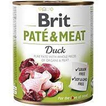 BRIT konzerva PATE and MEAT 800g - KACHNA