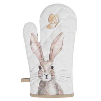 Kuchyňská chňapka s motivem králíků Rustic Easter Bunny - 16*30 cm REB44