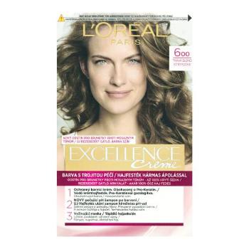 L'Oréal Paris Excellence Creme Triple Protection 48 ml barva na vlasy pro ženy 600 Natural Dark Blonde na všechny typy vlasů