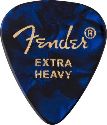 Fender 351 Shape Picks, Extra Heavy, Blue Moto