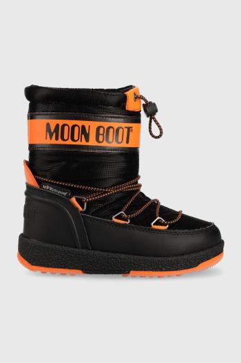 Dětské sněhule Moon Boot černá barva