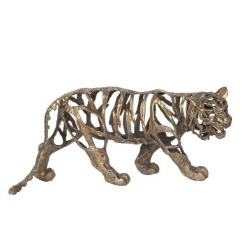 Umělecká dekorace zlatého tygra Un Tigre - 45*15*19 cm 6PR2814