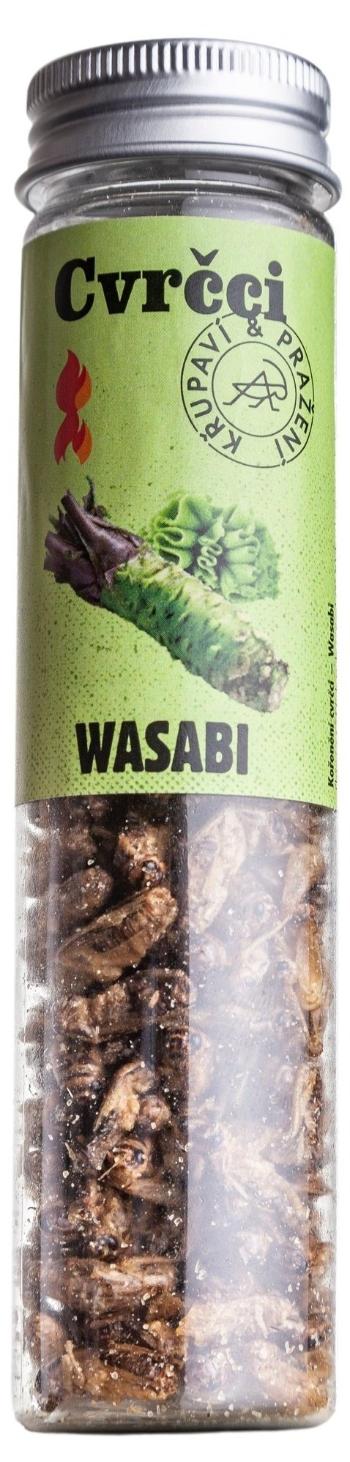 Sens Páliví křupaví & pražení cvrčci - Wasabi 20 g
