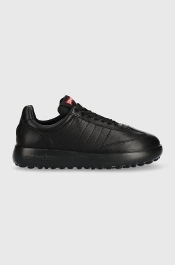 Kožené sneakers boty Camper Pelotas Xlf černá barva