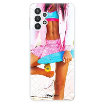 Odolné silikonové pouzdro iSaprio - Skate girl 01 - Samsung Galaxy A32