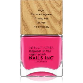 Nails Inc. Vegan Nail Polish dlouhotrvající lak na nehty odstín and breathe 14 ml