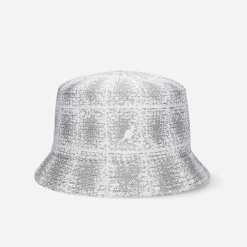 Klobouk Kangol Grunge Plaid Bin K3548 GREY / WHITE