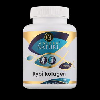 Golden Nature Rybí kolagen+Vitamin C 100 kapslí