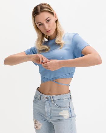 Guess Starling Crop top Modrá