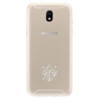 Odolné silikonové pouzdro iSaprio - čiré - Elements - Samsung Galaxy J5 2017