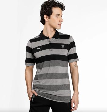 Puma Ferrari Style Striped Polo S