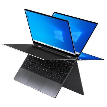 UMAX NTB VisionBook 13Wr Flex - 13, 3" IPS FHD 1920x1080, Celeron N4020@1, 1 GHz, 4GB, 128GB, Intel UHD, W10P, Tmavě šedá