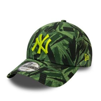 Kšiltovka New Era 9Forty NY Yankees Seasonal Camo Green - UNI