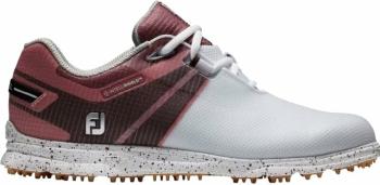 Footjoy Pro SL Sport White/Black/Burgundy 38,5 Dámske golfové boty