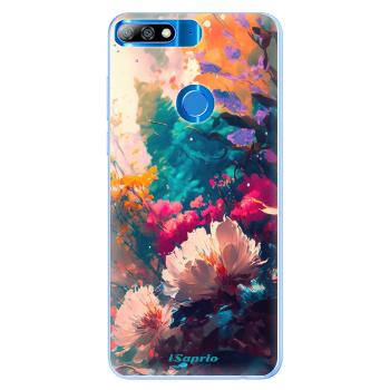 Silikonové pouzdro iSaprio - Flower Design - Huawei Y7 Prime 2018