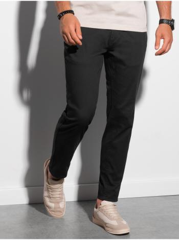 Pánské chinos kalhoty P156 - černé