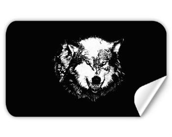 Samolepky obdelník - 5 kusů Wolf