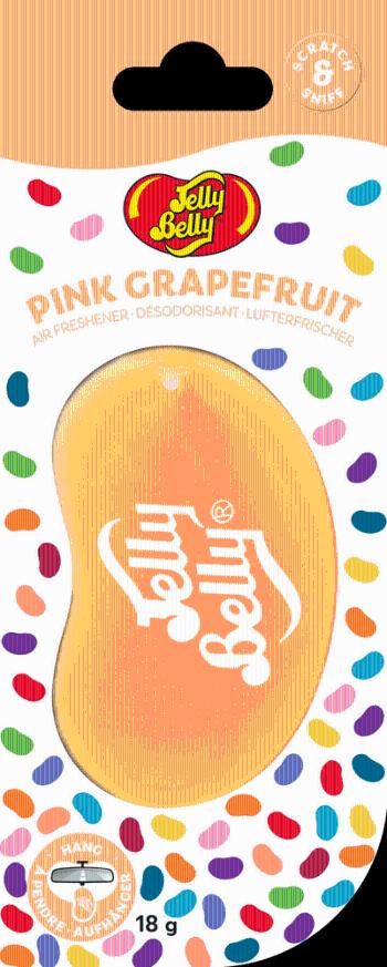 Jelly Belly Hanging Gel Pink Grapefruit - Růžový grapefruit