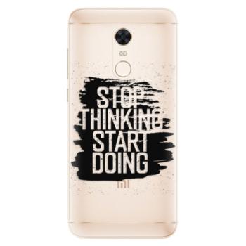 Silikonové pouzdro iSaprio - Start Doing - black - Xiaomi Redmi 5 Plus