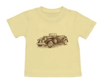 Tričko pro miminko Retro auto