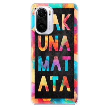 Odolné silikonové pouzdro iSaprio - Hakuna Matata 01 - Xiaomi Poco F3